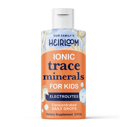 Ionic Trace Minerals for Kids, 2oz