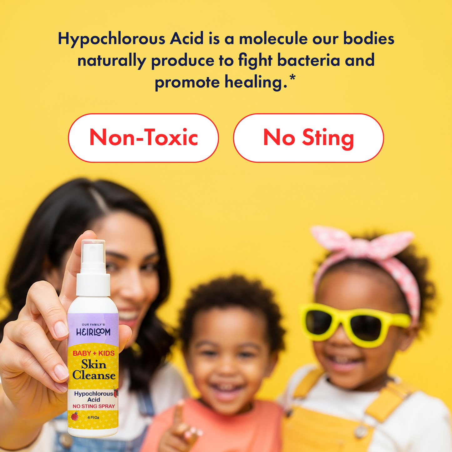Hypochlorous Acid Spray for Kids, 4oz